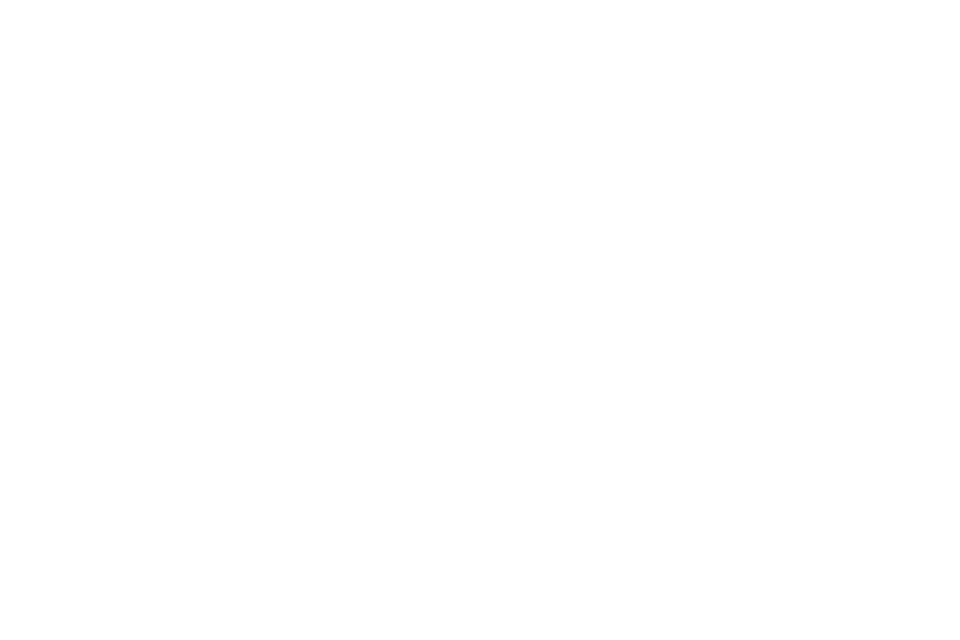 White sketch of the same two-storey house completed, with glazing, balcony railing, finished facades and terrace.